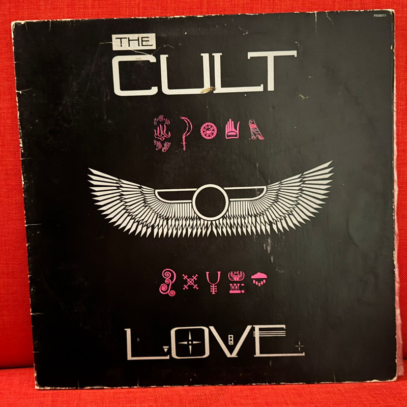 The Cult Love Lp Brasil 1ra Edic Cure Guns N' Roses Skid Row