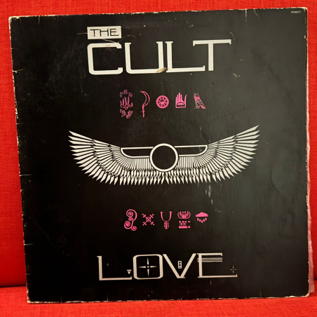 The Cult Love Lp Brasil 1ra Edic Cure Guns N' Roses Skid Row