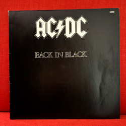 Lp Ac Dc Back In Black Vinilo Original 1980 Exc Estándar (Usado)