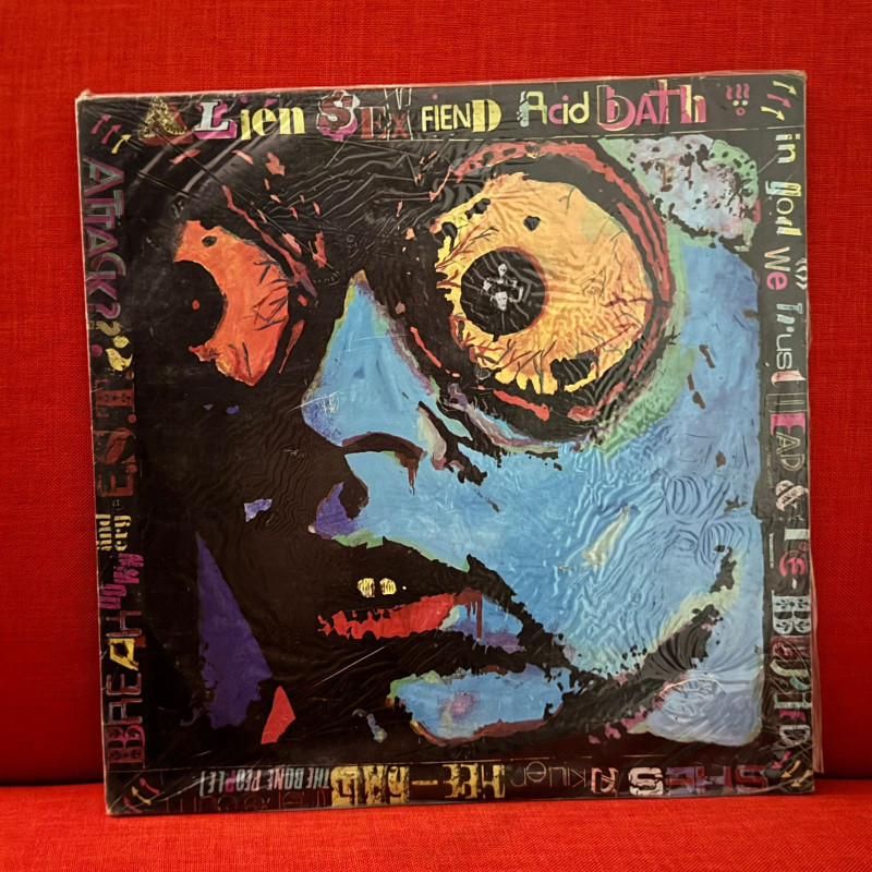 Alien Sex Fiend Acid Bath Lp Brazil Exc Palermo Estándar