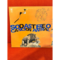 Soda Stereo Canción Animal Lp Soda Stereo Cancion Animal Vinilo Original 1990 Insert