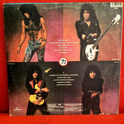 Vinilo Lp Kiss Noches Locas Insert Letra Argentino Metal1988 Estándar