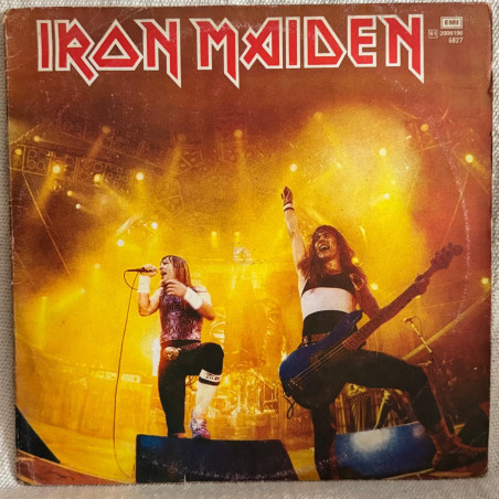 Iron Maiden -corriendo Libre  1985 Nacional Exc