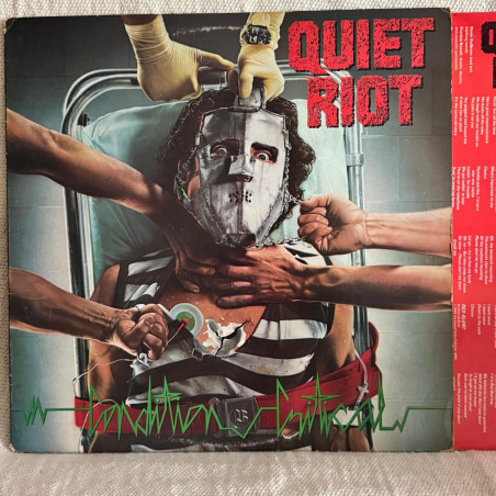Quiet Riot Condition Critical  Original Usa 1984 Exc