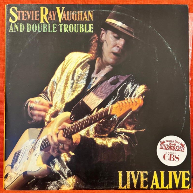 Stevie Ray Vaughan And Double Trouble Live Alive 2lp Brasil