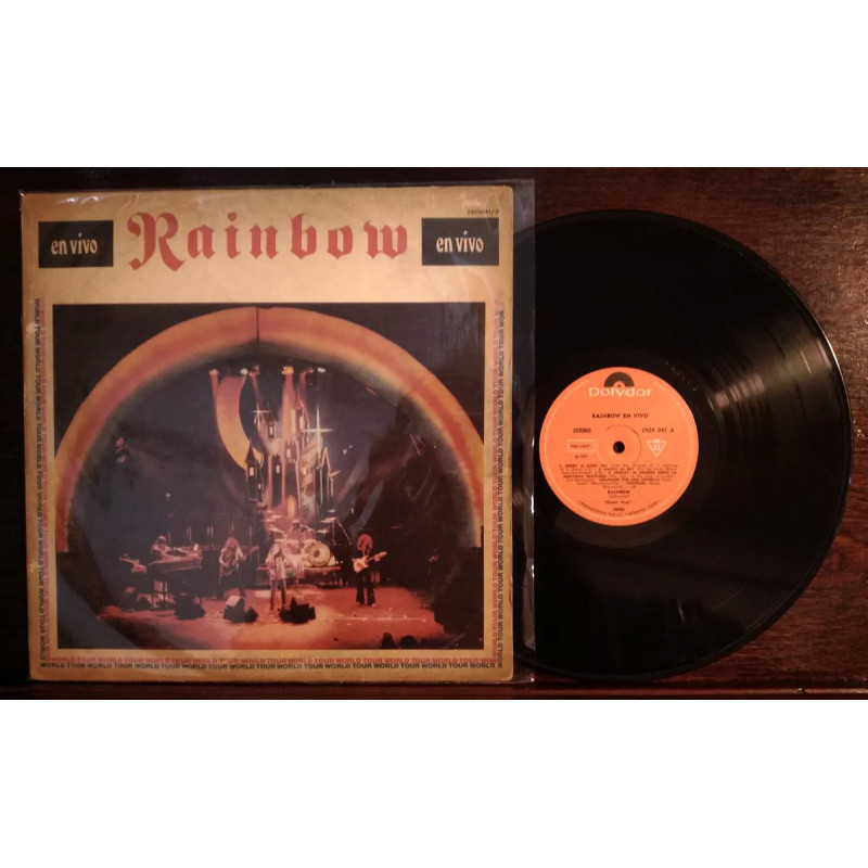 Rainbow En Vivo 1977 Doble Disco Lp Vinilo Palermo