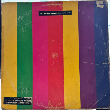 Pet Shop Boys Introspective 1988 Disco Lp Vinilo Brasil