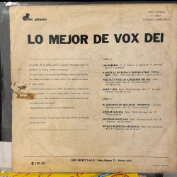 Vox Dei - Lo Mejor De Vox Dei - Exc