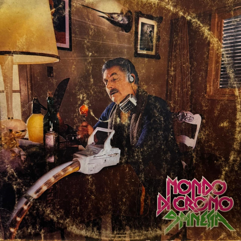 Spinetta - Mondo Di Cromo Lp Vinilo 1983 Excelente