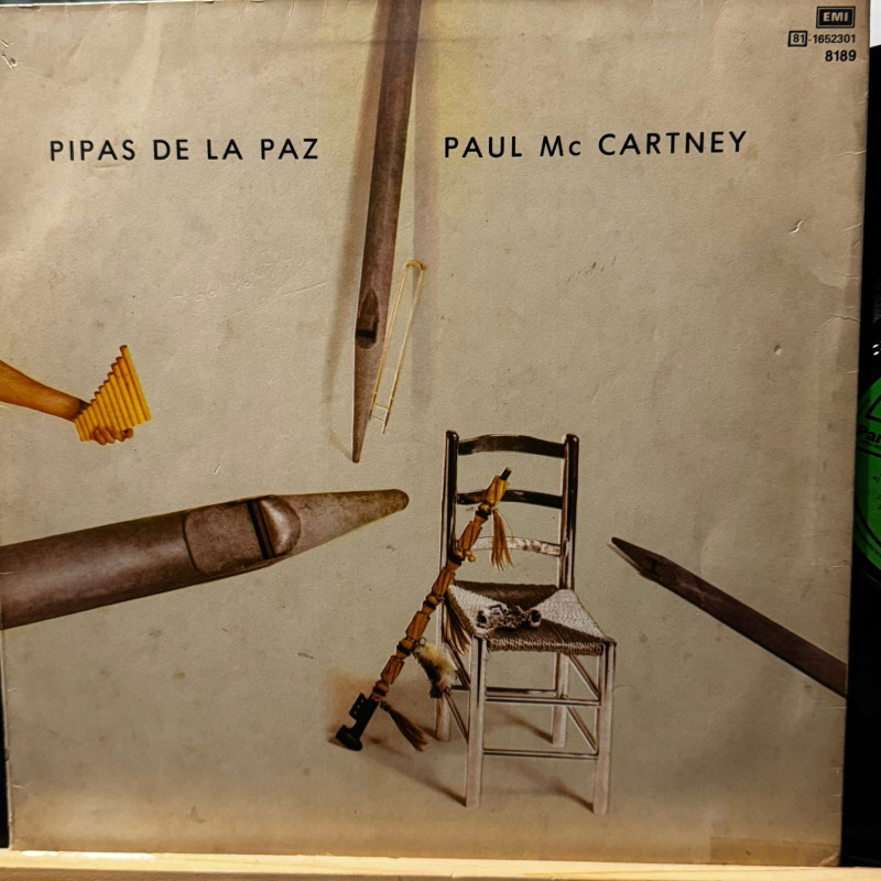 Paul Mccartney Pipas De La Paz 1983