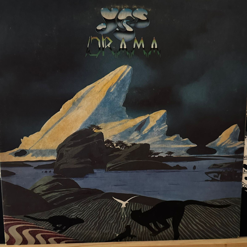 Yes Drama Tapa Y Disco Excelentes Importado Usa