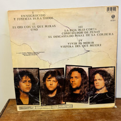 Metallica Justice For All Arg.