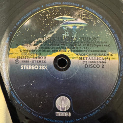 Metallica Justice For All Arg.