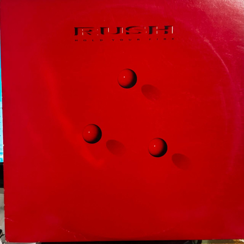 Rush - Hold Your Fire - Vinilo Importado Lp Exc Palermo