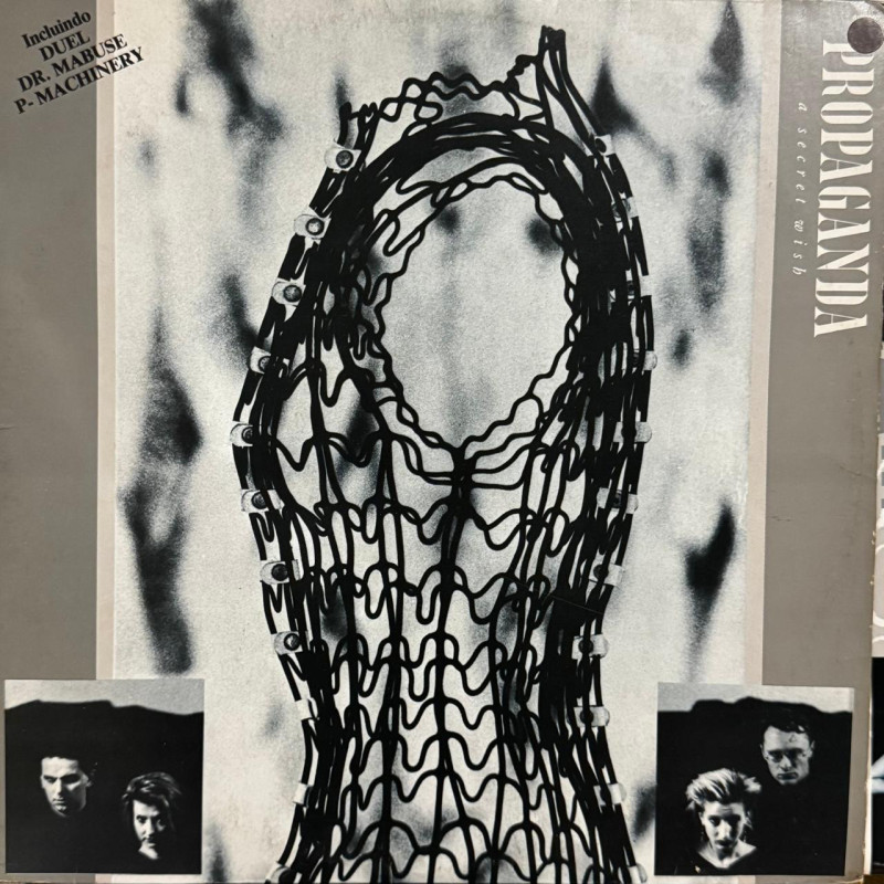 Propaganda A Secret Wish 1986 Disco Lp Vinilo Brasil Exc